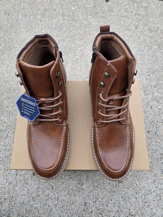 Steve Madden  Leather Casual Boots Men Size 12 main image 5